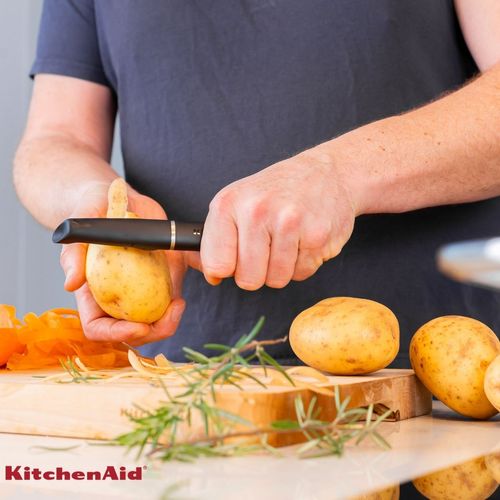 Descascador Peeler Legumes Frutas Cozinha Preto KitchenAid