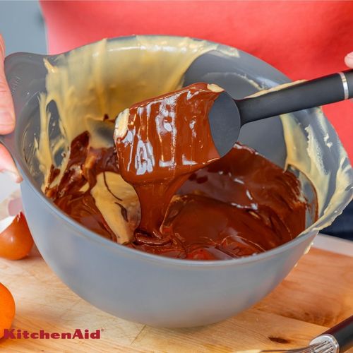 Espátula Clássica em Silicone Confeitaria Preta KitchenAid