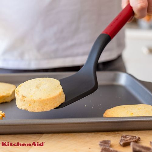 Espátula Turner Sólida Cozinha em Nylon Vermelha KitchenAid