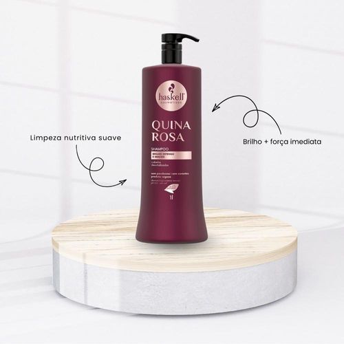 Condicionador Haskell Quina Rosa Fortalecimento 1000ml