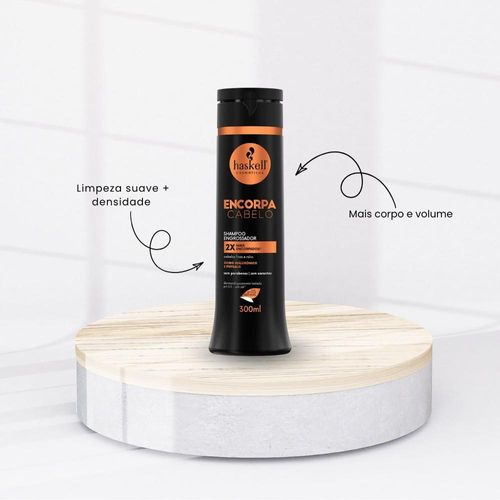 Shampoo Haskell Encorpa Cabelo Volume e Densidade 300 ml