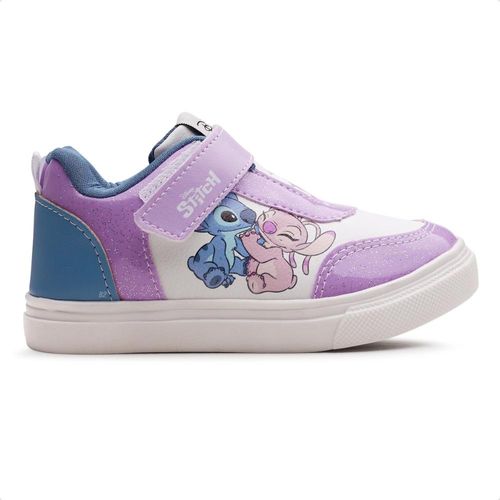 Tênis Disney Casual Stitch Infantil Calce Fácil