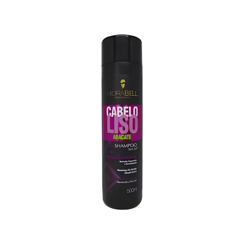 Shampoo Hidrabell Desmaia Cabelo Liso Abacate 500ml