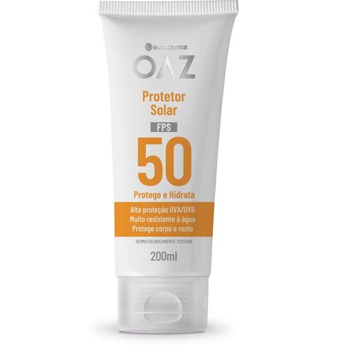 Protetor Solar OAZ Creme FPS50 200ml