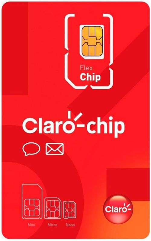 Chip Claro Triplo 4G