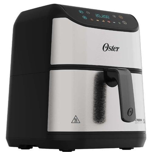 Fritadeira Digital Oster Inox 5L Com Painel Touch OFRT930 127V