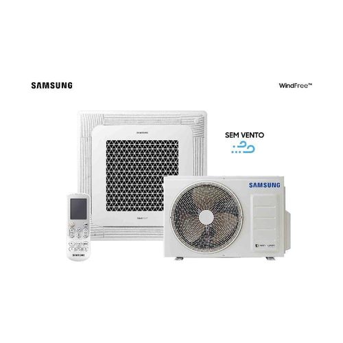 Ar-Condicionado Cassete Inverter Samsung WindFree 18000 BTUS Quente/Frio 220V