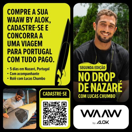 Fone de ouvido com fio WAAW VIB 100EW