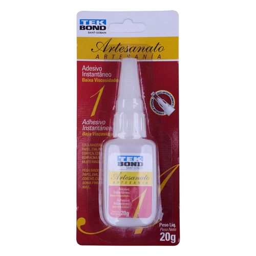 Adesivo Instantâneo N°1 20g TekBond
