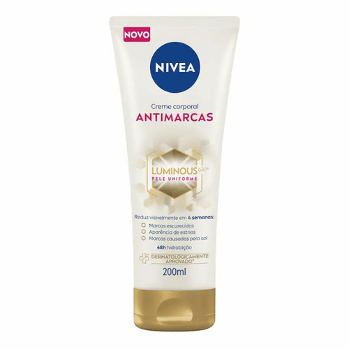 Creme Corporal Antimarcas Nivea Luminous 630 200ml