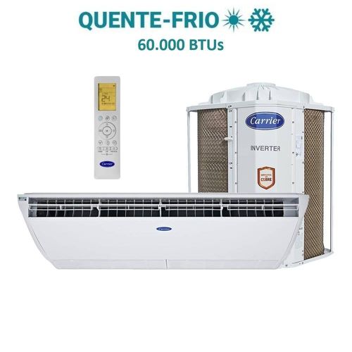 Ar Condicionado Split Teto Carrier Xpower Quente e Frio 60000 BTUs 220V 38CQVE60515MC