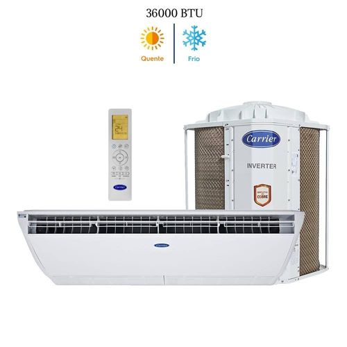 Ar Condicionado Split Teto Carrier Xpower Connect 36000 BTUs Quente e Frio Inverter 220V 38CQVE36515MC
