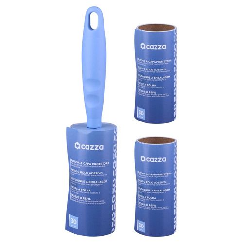 Rolo Tira Pelos Fluxx 30 Folhas com Refil Cazza