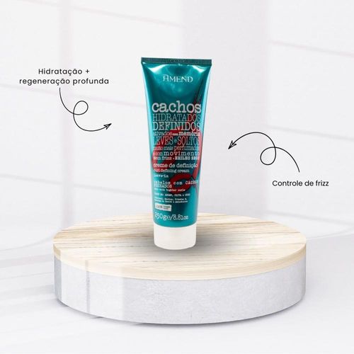 Leave-in Amend Cachos Definição Cabelos Cachos Fechados 250g