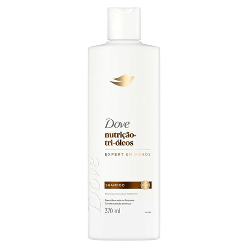 Shampoo Dove Nutrição + Tri-óleos 370ml