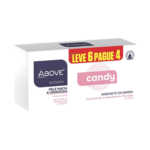 Sabonete Above Women Candy 75g Leve 6 Pague 4
