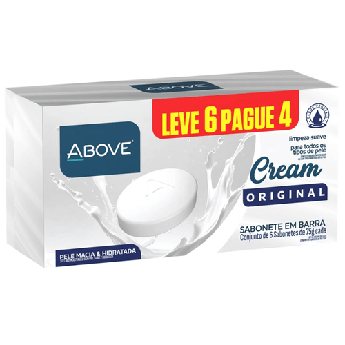 Sabonete Above Women Cream Original 75g Leve 6 Pague 4
