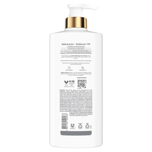 Condicionador Dove Hidratação + Hialuron-VIT 600ml