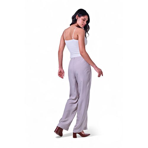 Calça Feminina Listrada Viscose