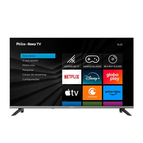 Smart TV LED 40" FullHD Roku Philco P40CRA