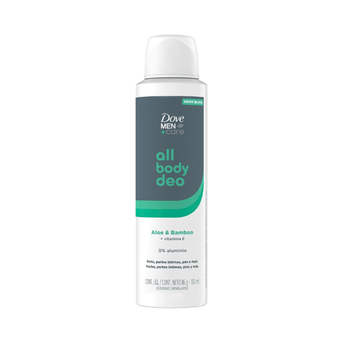 Desodorante Corporal Aerosol Dove Men All Body Deo Aloe & Bamboo 150ml
