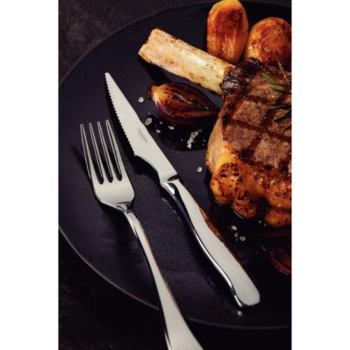 Jogo para Churrasco Tramontina Zurique Aço Inox Fio Serrilhado 12 Peças