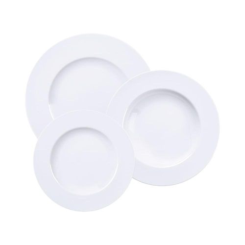 Jogo de Pratos Tramontina Maria Augusta Porcelana 12 Peças