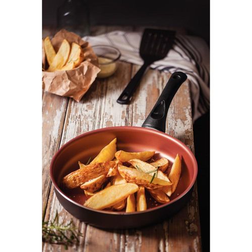 Frigideira Reta Tramontina Vermont em Alumínio Starflon Max Grafite 24 cm 2 L