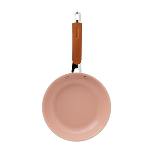 Frigideira Tramontina Romagna Aço Inox Cerâmico Marfim 25 cm 1,95 L