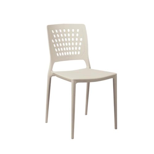 Cadeira Marte Areia Empilhável em Polipropileno Acrilys