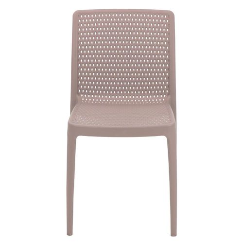 Cadeira Tramontina Isabelle Camurça em Polipropileno e Fibra de Vidro