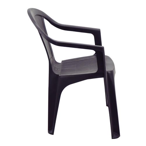 Cadeira Tramontina Ilhabela Empilhável em Polipropileno Matte Preto