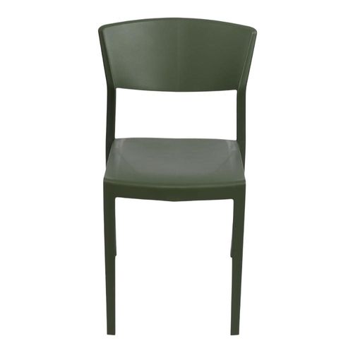 Cadeira OUI em Polipropileno Verde Alecrim Im In
