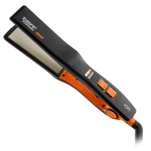 Chapa Titanium Laranja 200ºC - 230ºC - Preto/laranja / Bivolt