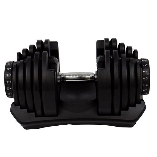 Dumbbell halter gallant regulável anilhas 40kg com base elite pro  (gdb40r0a-pt)