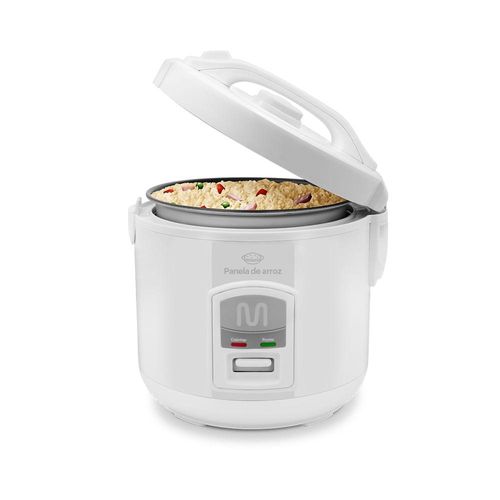 Panela de arroz 5 xicaras - função manter aquecido 220v 400w - branca - ce02out [reembalado]
