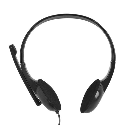 Headset basic conexão p3 cabo de 150cm cancelamento de ruido potência 45mw preto - ph367out [reembalado]