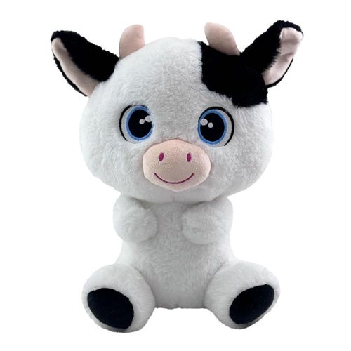 Pelúcia little friends vaquinha cloe 30cm multikids - br2227