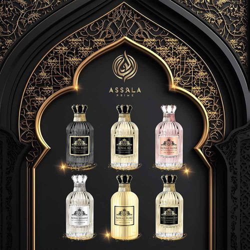 Royal arabian oud assala prime perfume Árabe unissex eau de parfum